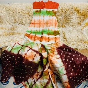 Tie Dye Multi Color Dress